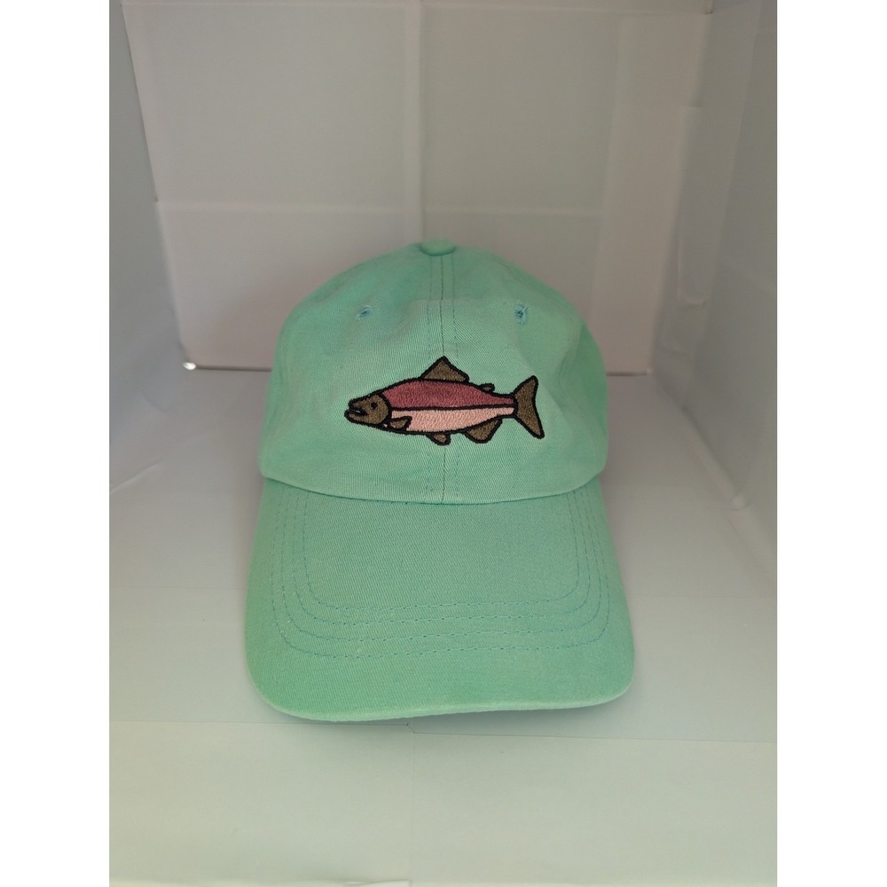 Julie + Joe Baseball Hat Toddler Boy Lake Winnipesaukee Fish Snapback Green 1-2T - Picture 13 of 13